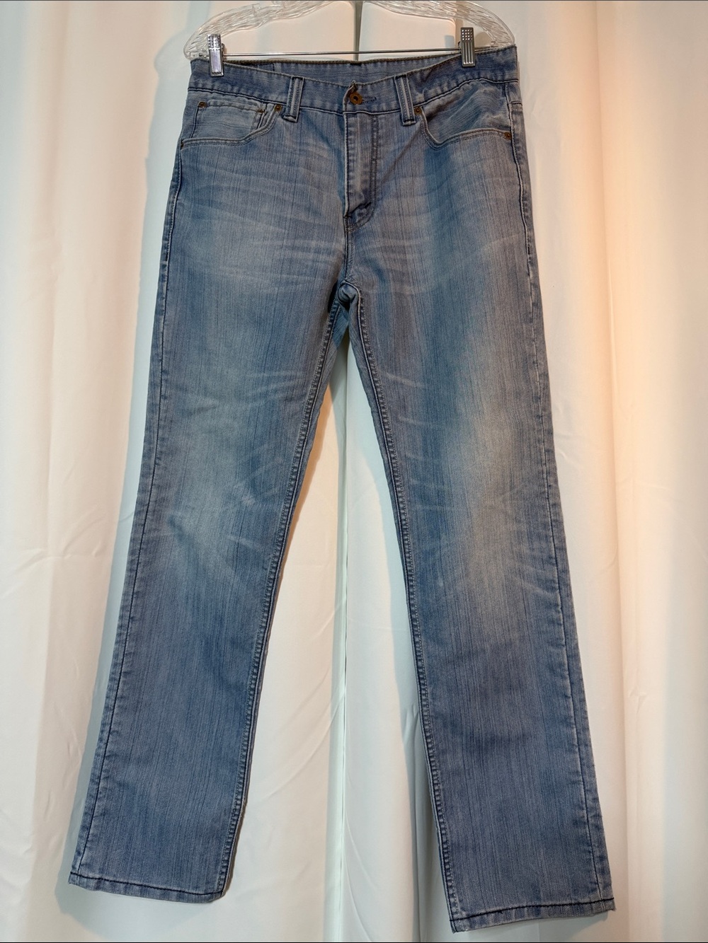 Levi's 511 Men's Light Blue Straight Leg Jeans SZ 33X32 B7